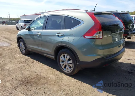 2012 Honda Cr-V Ex-L from USA, damaged, VIN 5J6RM4H74CL044343